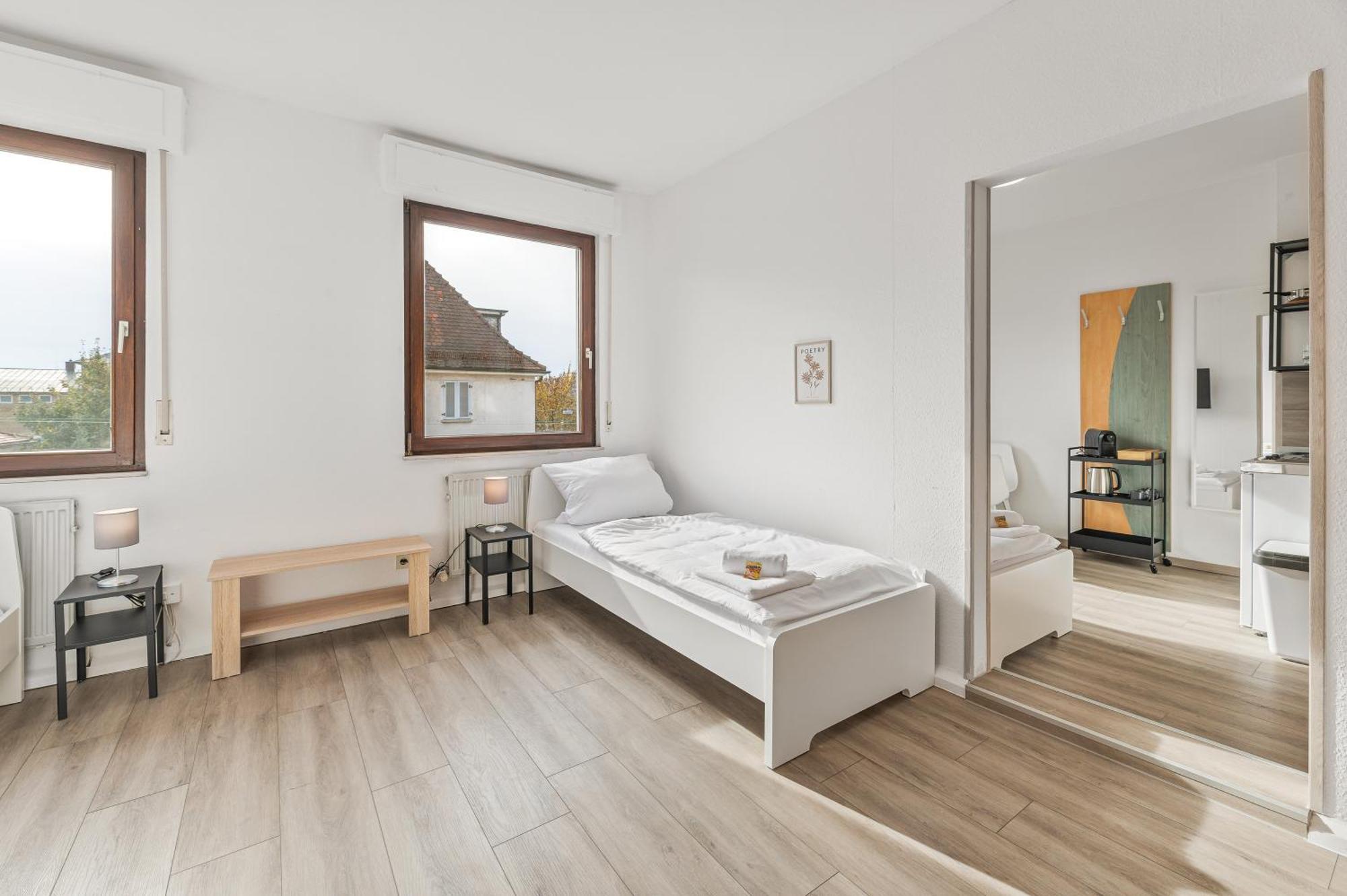 Home2Stay Apartmenthaus Heilbronn City Kitchen Parking Highspeed Wifi Washroom エクステリア 写真