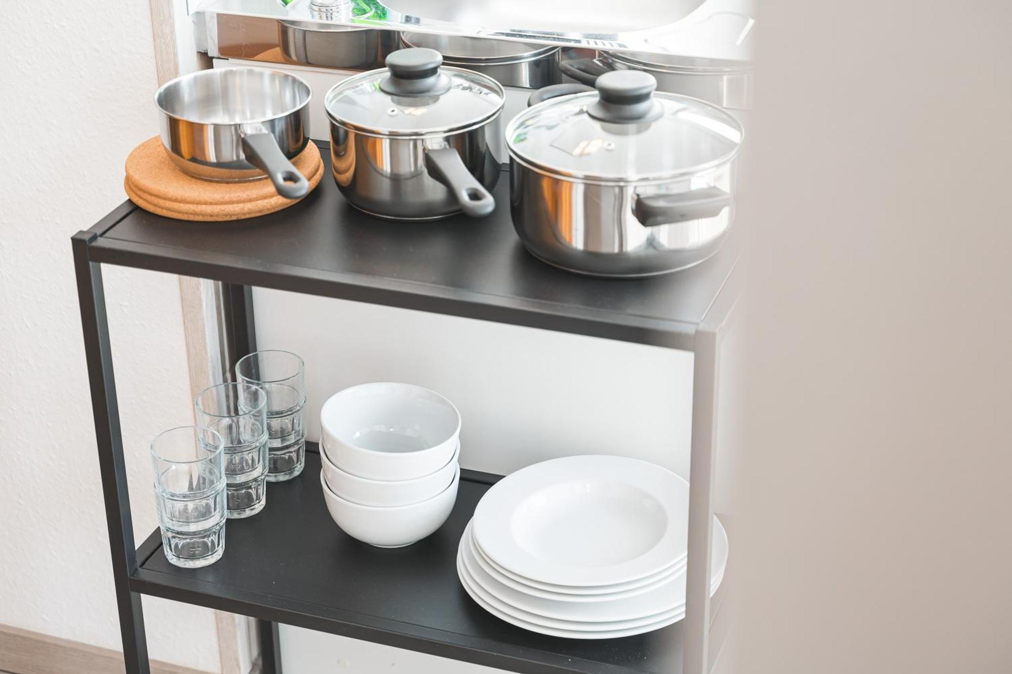 Home2Stay Apartmenthaus Heilbronn City Kitchen Parking Highspeed Wifi Washroom エクステリア 写真