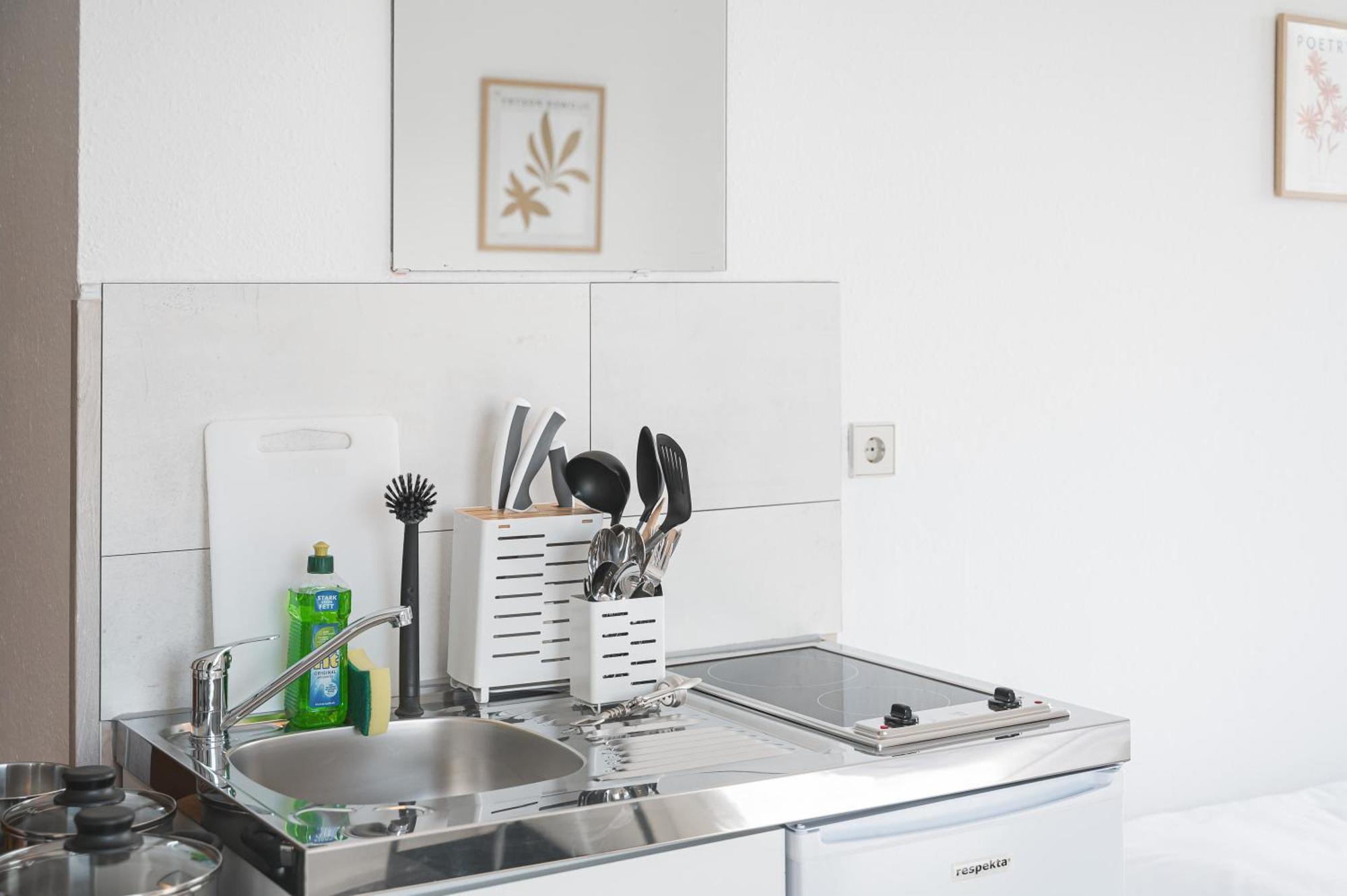 Home2Stay Apartmenthaus Heilbronn City Kitchen Parking Highspeed Wifi Washroom エクステリア 写真
